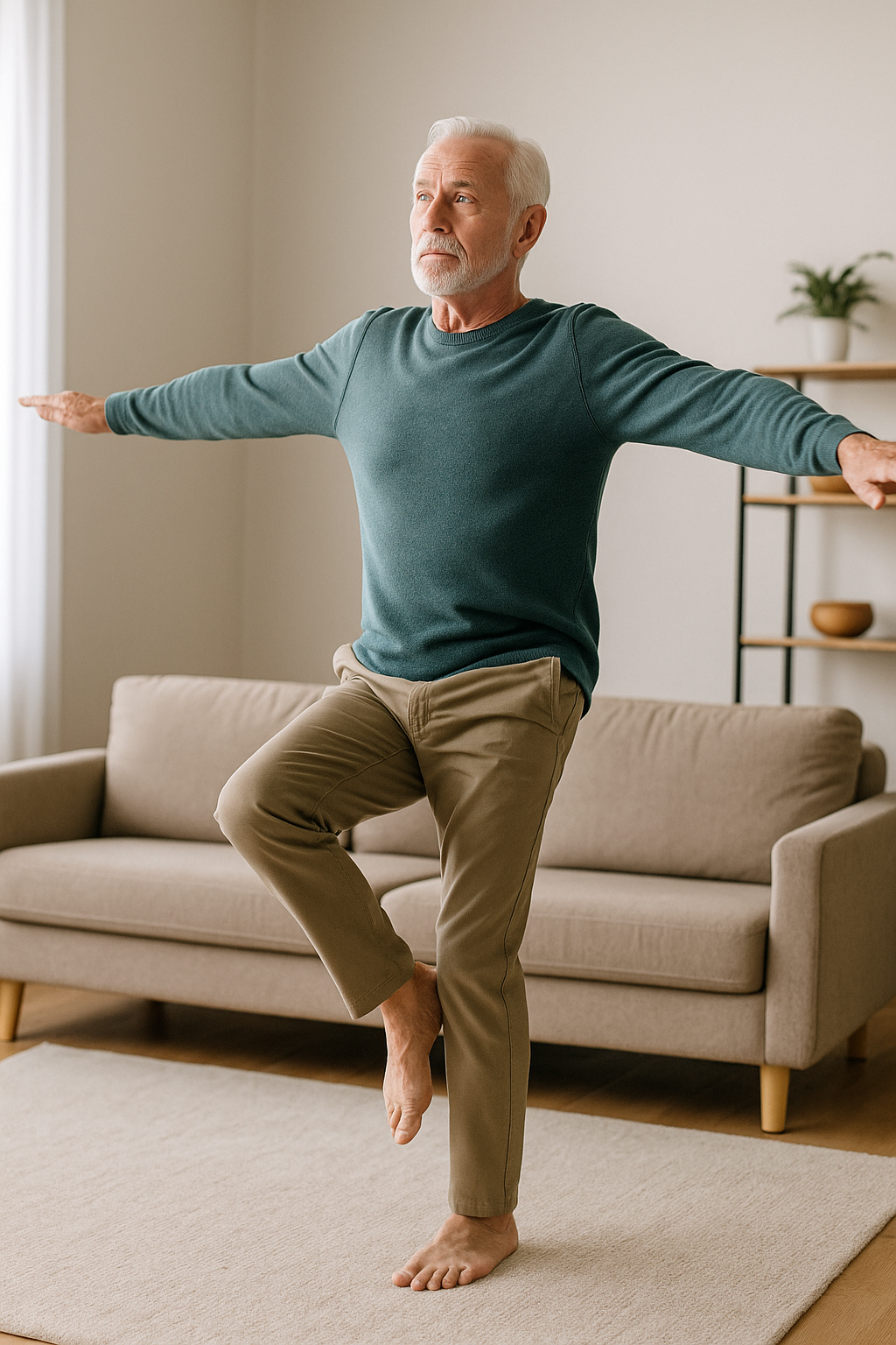 senior contre la prevention des chutes