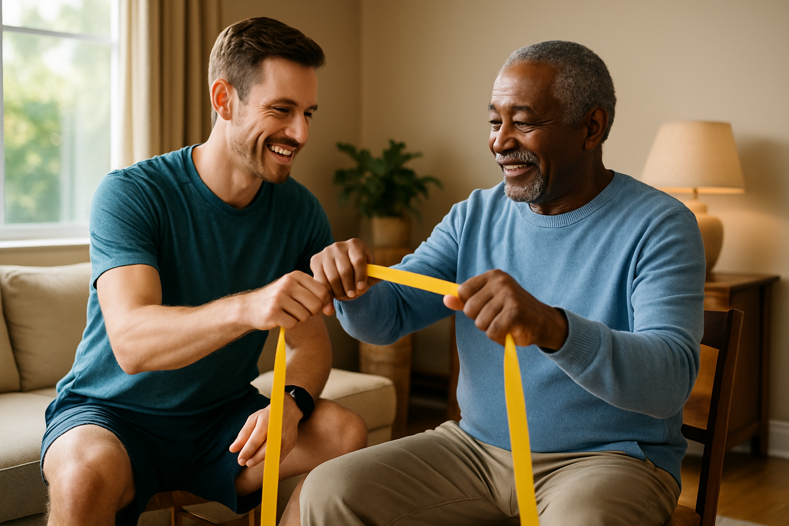 Coach sportif pour senior